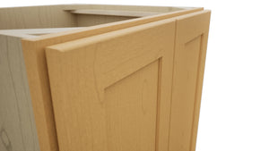 Fabuwood Galaxy Timber VB24FD Vanity Base Full Height Cabinet, Detail View