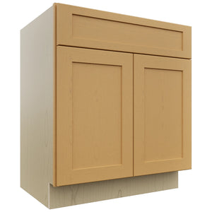 Fabuwood Galaxy Timber VB30-34 Vanity Base Standard Cabinet, Front View