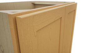 Fabuwood Galaxy Timber VB30FD Vanity Base Full Height Cabinet, Detail View