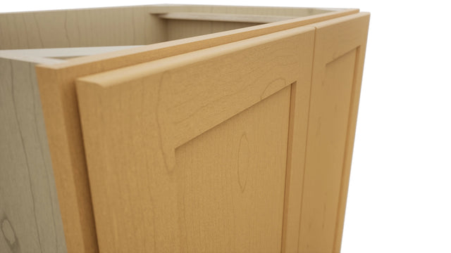 Fabuwood Galaxy Timber VB30FD Vanity Base Full Height Cabinet, Detail View