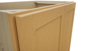 Fabuwood Galaxy Timber VB33FD Vanity Base Standard Cabinet, Detail View