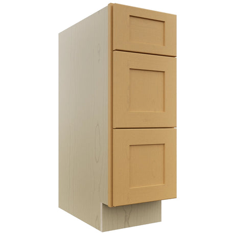 Fabuwood Galaxy Timber VDB12-34 Vanity Drawer Cabinet, Front View
