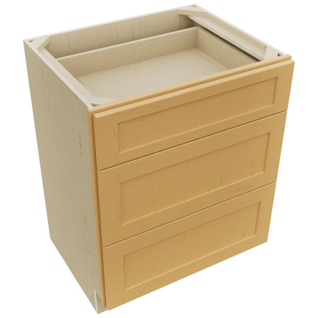 Fabuwood Galaxy Timber VDB27-34 Vanity Drawer Cabinet, Top View