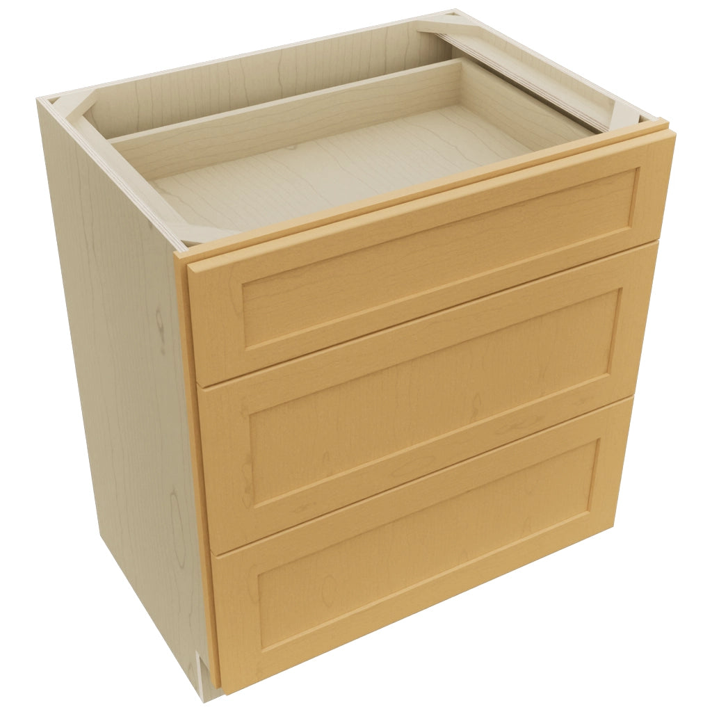 Fabuwood Galaxy Timber VDB30-34 Vanity Drawer Cabinet, Top View