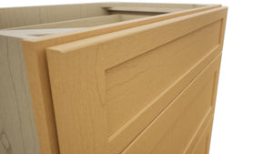 Fabuwood Galaxy Timber VDB33-34 Vanity Drawer Cabinet, Detail View