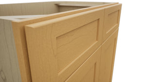 Fabuwood Galaxy Timber VSB33-34 Vanity Sink Cabinet, Detail View