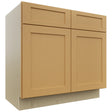 Fabuwood Galaxy Timber VSB36-34 Vanity Sink Cabinet, Front View