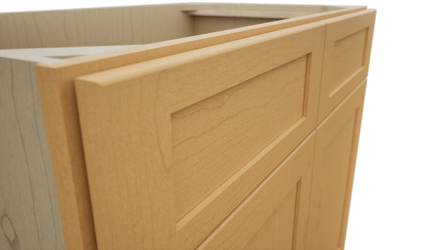 Fabuwood Galaxy Timber VSB36-34 Vanity Sink Cabinet, Detail View
