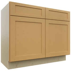 Fabuwood Galaxy Timber VSB42-34 Vanity Sink Cabinet, Front View