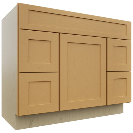 Fabuwood Galaxy Timber VSD30DL Vanity Combo Cabinet, Front View