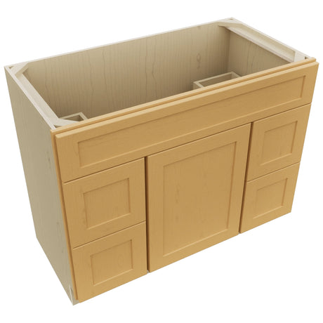 Fabuwood Galaxy Timber VSD30DL Vanity Combo Cabinet, Top View