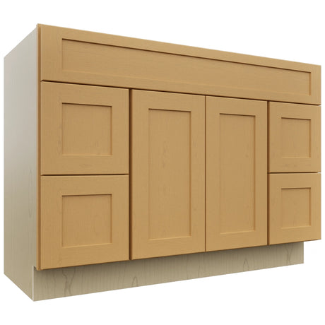 Fabuwood Galaxy Timber VSD30DR Vanity Combo Cabinet, Front View