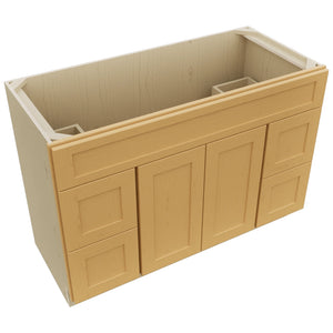 Fabuwood Galaxy Timber VSD30DR Vanity Combo Cabinet, Top View