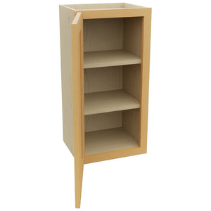 Fabuwood Galaxy Timber W1530 Wall Standard Cabinet, Open View
