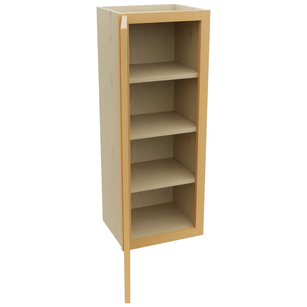 Fabuwood Galaxy Timber W1539 Wall Standard Cabinet, Open View