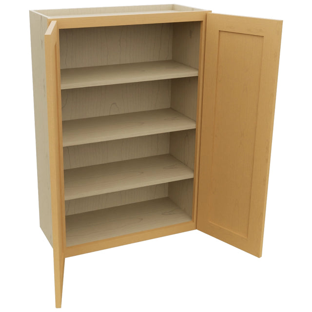 Fabuwood Galaxy Timber W2739 Wall Standard Cabinet, Open View