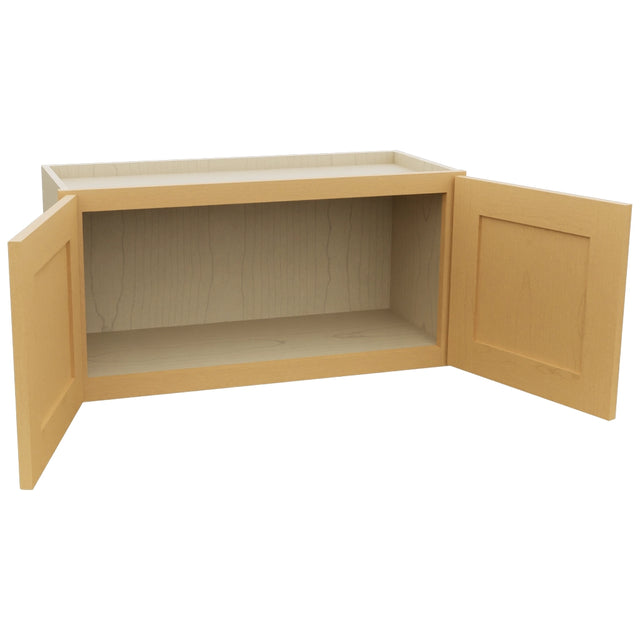 Fabuwood Galaxy Timber W3015 Wall Standard Cabinet, Open View