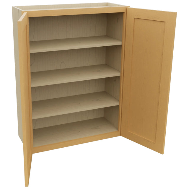 Fabuwood Galaxy Timber W3039 Wall Standard Cabinet, Open View