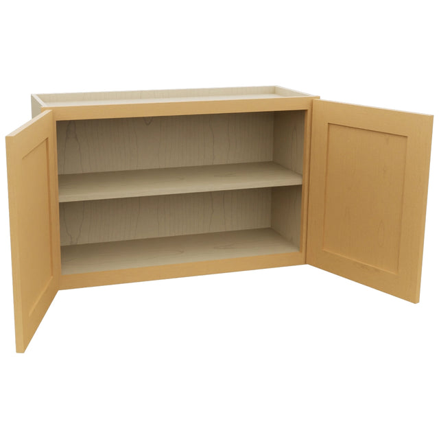 Fabuwood Galaxy Timber W3321 Wall Standard Cabinet, Open View