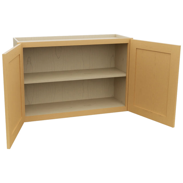 Fabuwood Galaxy Timber W3624 Wall Standard Cabinet, Open View