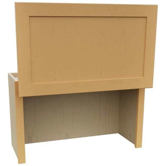 Fabuwood Galaxy Timber WAC3018 Wall Appliance Cabinet, Open View