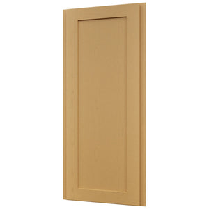 Fabuwood Galaxy Timber WAE1239 Wall Angle End Cabinet, Front View