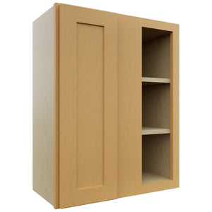Fabuwood Galaxy Timber WBC2430 Wall Corner Blind Cabinet, Front View