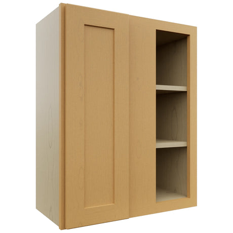 Fabuwood Galaxy Timber WBC2430 Wall Corner Blind Cabinet, Front View