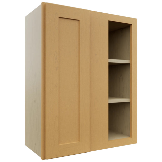 Fabuwood Galaxy Timber WBC2430 Wall Corner Blind Cabinet, Front View