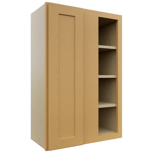 Fabuwood Galaxy Timber WBC2436 Wall Corner Blind Cabinet, Front View