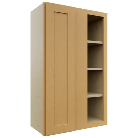 Fabuwood Galaxy Timber WBC2439 Wall Corner Blind Cabinet, Front View