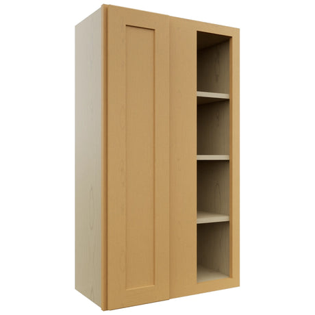 Fabuwood Galaxy Timber WBC2442 Wall Corner Blind Cabinet, Front View