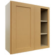 Fabuwood Galaxy Timber WBC3030 Wall Corner Blind Cabinet, Front View