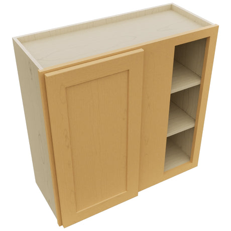 Fabuwood Galaxy Timber WBC3030 Wall Corner Blind Cabinet, Top View