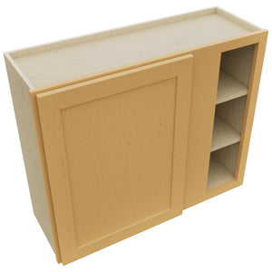 Fabuwood Galaxy Timber WBC3630 Wall Corner Blind Cabinet, Top View