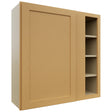 Fabuwood Galaxy Timber WBC3636 Wall Corner Blind Cabinet, Front View