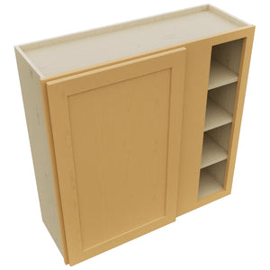 Fabuwood Galaxy Timber WBC3636 Wall Corner Blind Cabinet, Top View