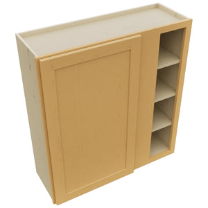 Fabuwood Galaxy Timber WBC3639 Wall Corner Blind Cabinet, Top View