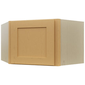 Fabuwood Galaxy Timber WDC2415 Wall Corner Diagonal Cabinet, Front View