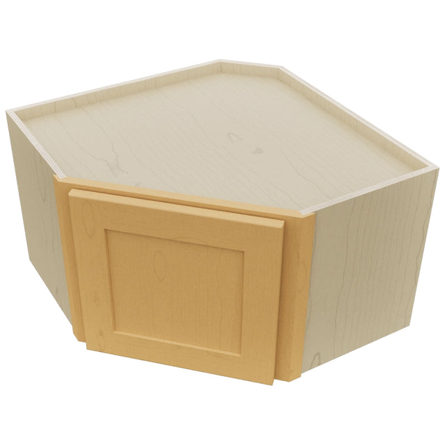 Fabuwood Galaxy Timber WDC2415 Wall Corner Diagonal Cabinet, Top View
