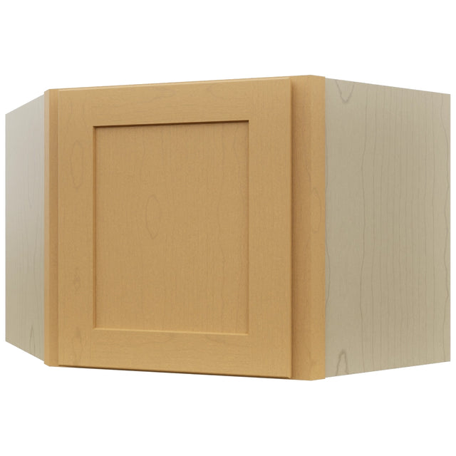 Fabuwood Galaxy Timber WDC2418 Wall Corner Diagonal Cabinet, Front View