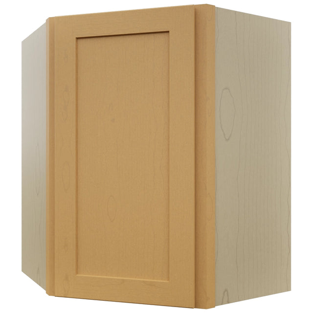 Fabuwood Galaxy Timber WDC2430 Wall Corner Diagonal Cabinet, Front View