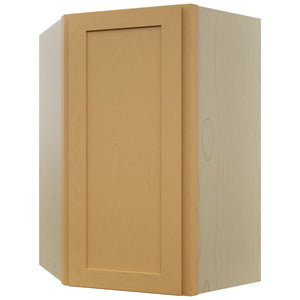 Fabuwood Galaxy Timber WDC2436 Wall Corner Diagonal Cabinet, Front View