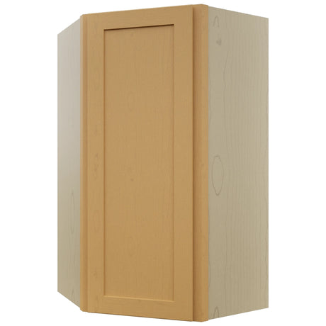 Fabuwood Galaxy Timber WDC2442 Wall Corner Diagonal Cabinet, Front View