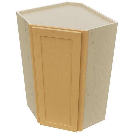 Fabuwood Galaxy Timber WDC2442 Wall Corner Diagonal Cabinet, Top View