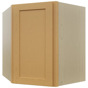 Fabuwood Galaxy Timber WDC2730 Wall Corner Diagonal Cabinet, Front View
