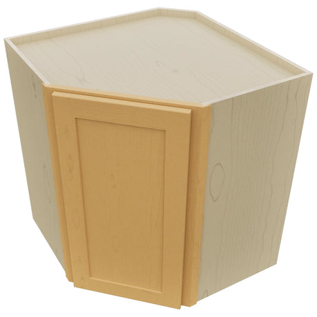 Fabuwood Galaxy Timber WDC2730 Wall Corner Diagonal Cabinet, Top View