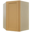 Fabuwood Galaxy Timber WDC2736 Wall Corner Diagonal Cabinet, Front View