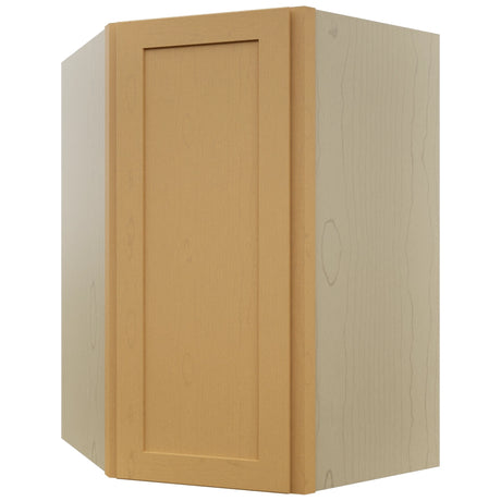 Fabuwood Galaxy Timber WDC2739 Wall Corner Diagonal Cabinet, Front View