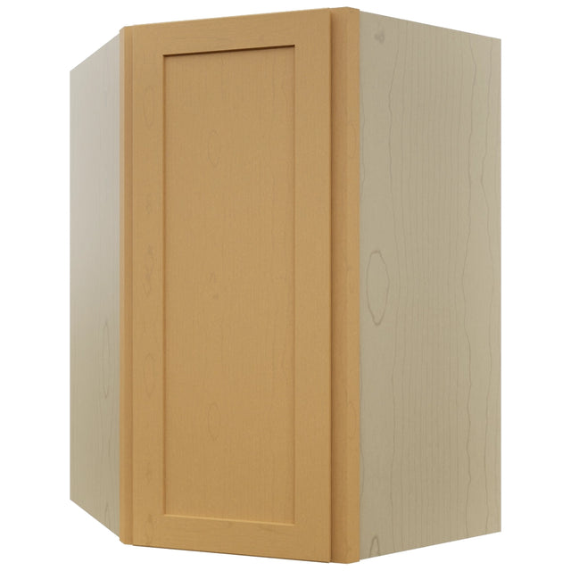 Fabuwood Galaxy Timber WDC2739 Wall Corner Diagonal Cabinet, Front View